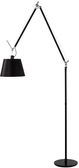 Artemide Tolomeo Mega Gulvlampe Sort 32 cm Skærm